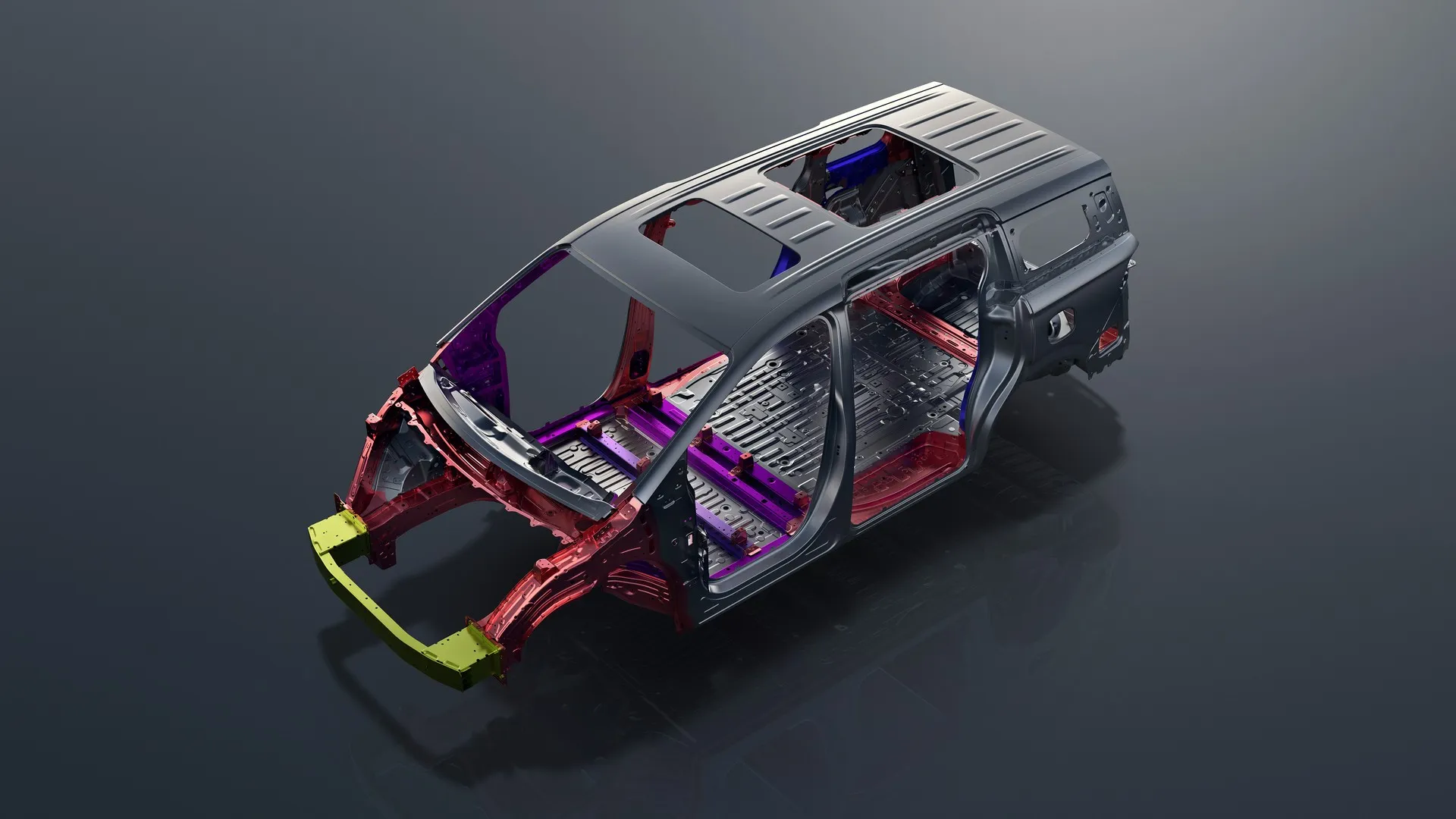 BYD M9 HIGH-STRENGTH STEEL CHASSIS